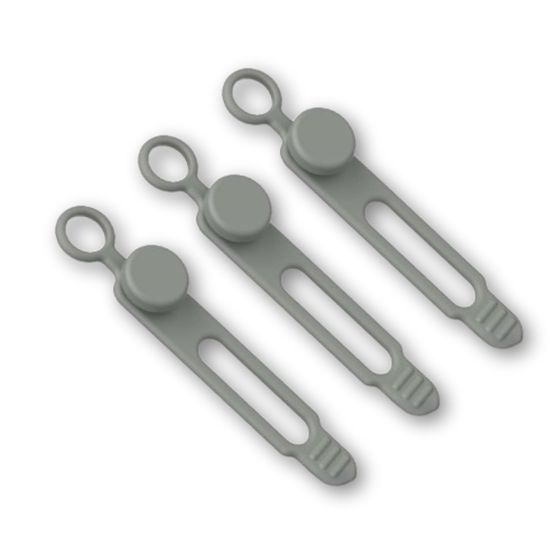 코지박스 자석 실리콘 케이블 타이 선정리 재사용20개