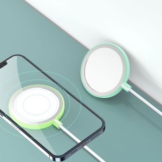 맥세이프 무선충전기 보호 캔디 컬러 투명 젤리케이스