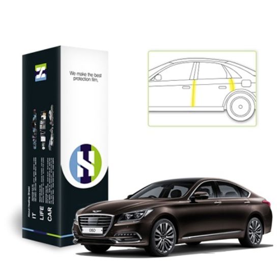 제네시스 G80 PPF 필름 문콕방지가드 도어엣지 세트