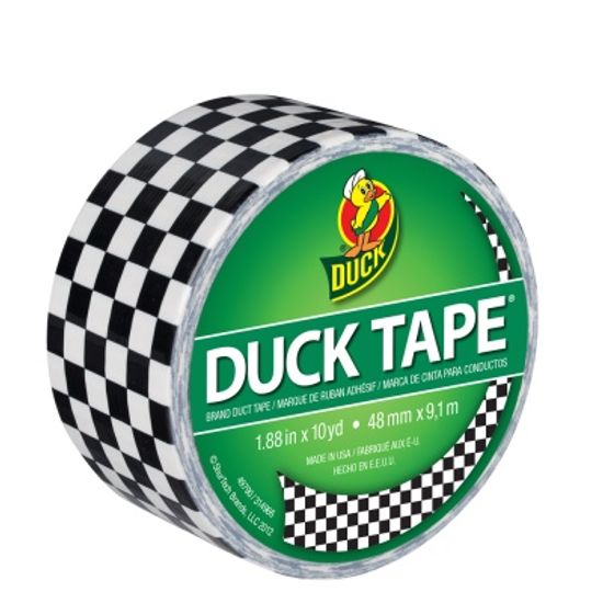 덕테이프 디자인 박스 테이프 체커 무늬 9m