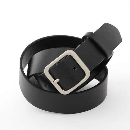 로빈 스퀘어 여성 가죽벨트 / 패션 버클벨트