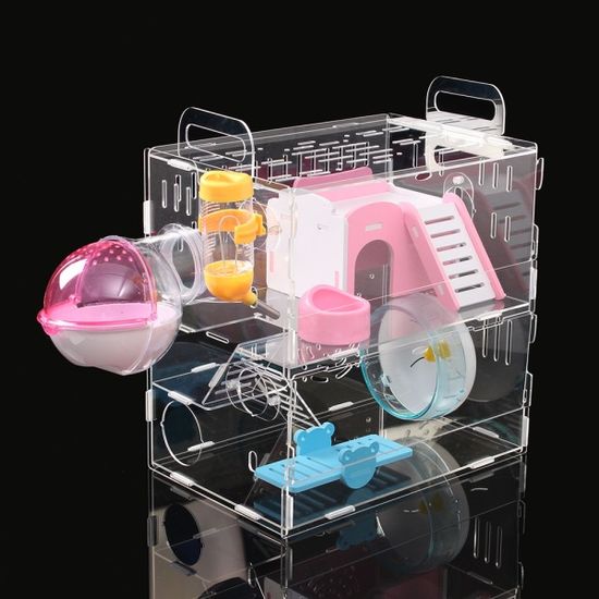 DIY 아크릴 햄스터 케이지 풀세트 햄스터키우기