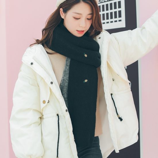 파인 니트 목도리 여성용 5color