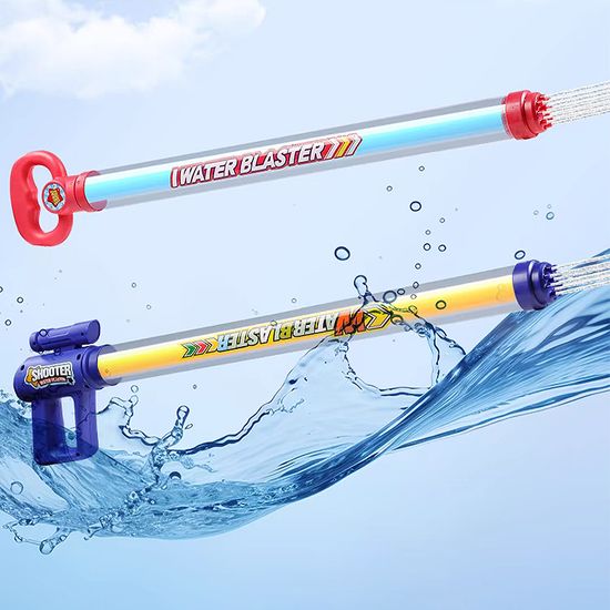 초강력 10홀 대형 스틱 워터건 펌프 물놀이 물총 축제