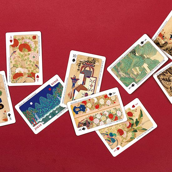 한국의 문화유산 민화 플레잉카드(포커카드)
