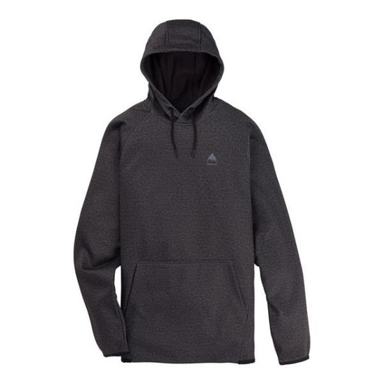 버튼 M CROWN WPF PO TRUE BLACK HEATHER 후드티