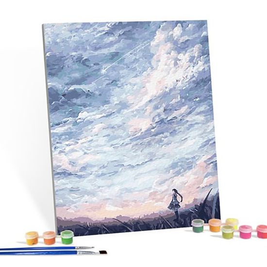 DIY 명화 그림그리기 세트 유성과 소녀 40x50