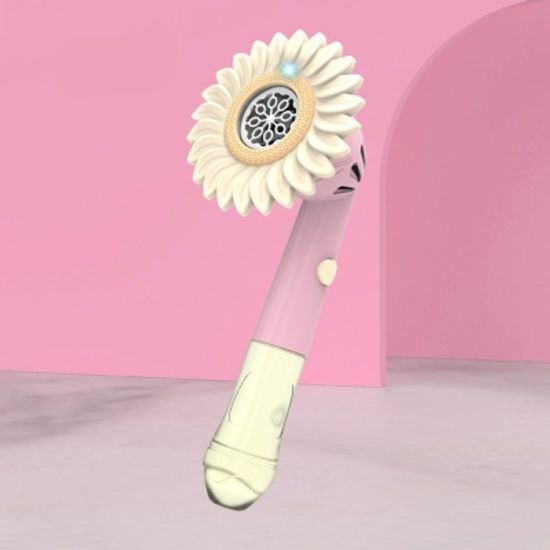 해바라기 원터치 버블 스틱 자동 비눗방울 장난감