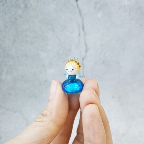 유리 미니어쳐 눈의 여왕