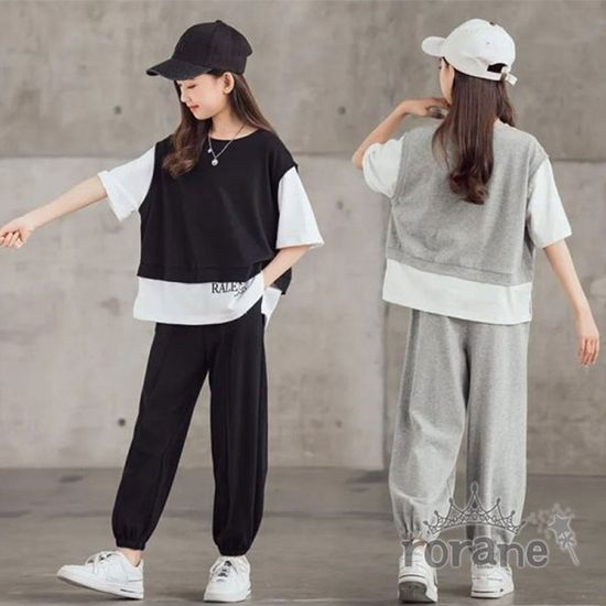 방송댄스 레터링 초등학생 주니어 상하복(WBFAD9C)