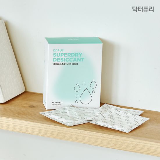 닥터퓨리 옷장,서랍용 제습제 30g x 40개입