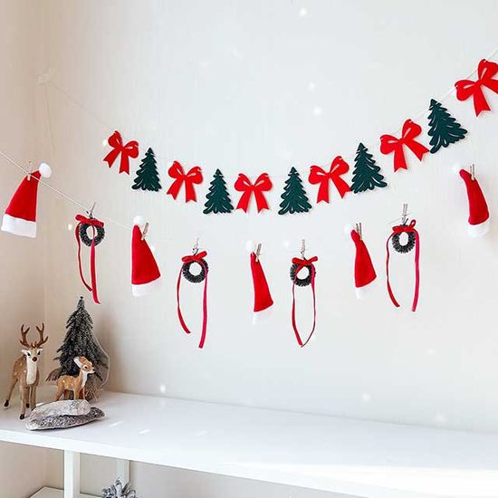 산타의 작은 리스 가랜드