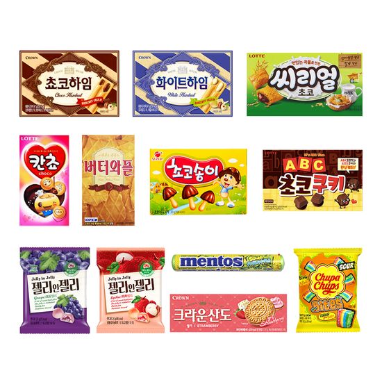 스낵24 메리 크리스마스 스위트 케이크과자선물세트