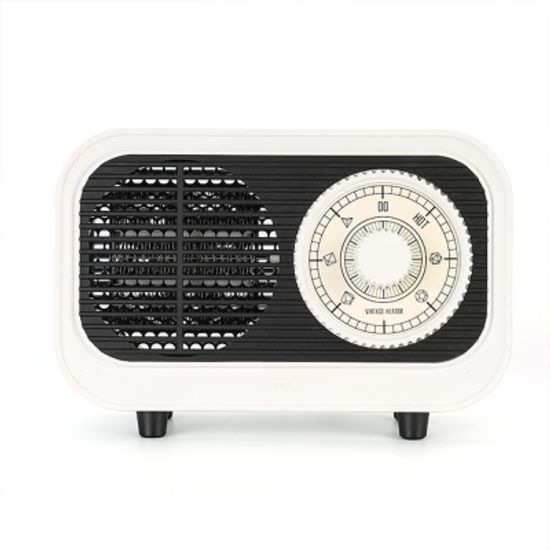 가정용 빈티지 미니 레트로 감성 온풍기 히터 2color