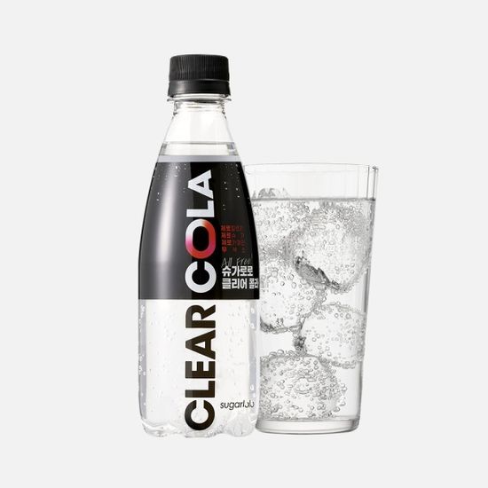 진짜 제로! 슈가로로 클리어 콜라 6병(350ml x 6병)