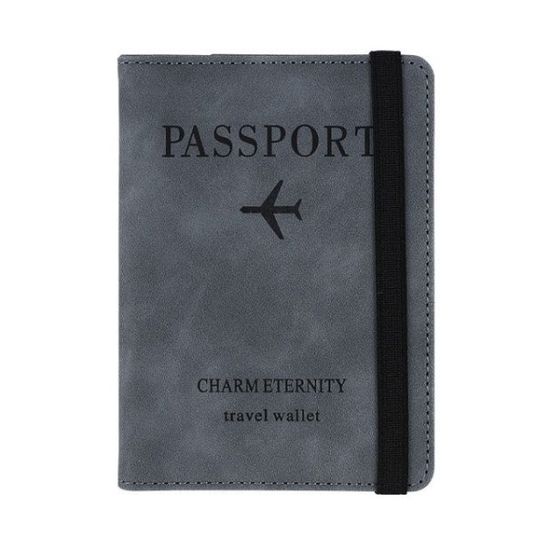 RFID 도난방지 여권 케이스-색상랜덤 카드 포켓 지갑[