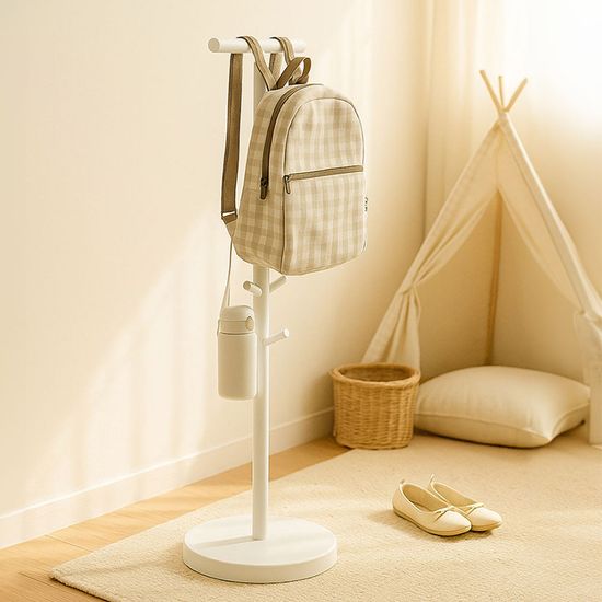 아동 키즈 미니 이동식 틈새 철제 스탠드 옷걸이 행거