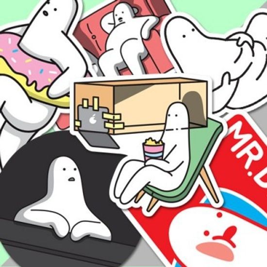 미스터두낫띵 빅스티커 ver.1