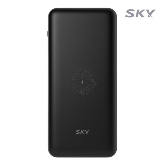 스카이 필 고속충전 무선 보조배터리 20000mAh WX20