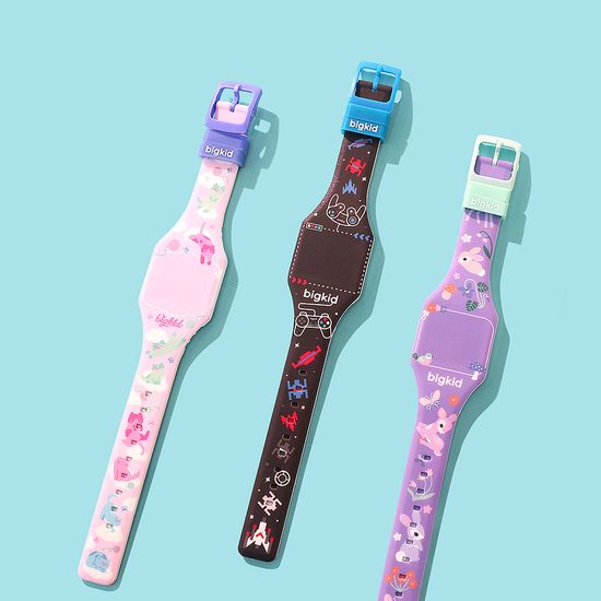 빅키드 어린이 패션 LED 향기나는 손목시계