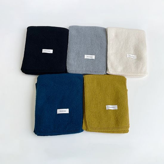 니트 미니 머플러 1+1