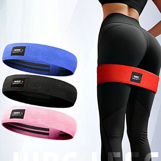 스쿼트밴드 스쿼트 밴드 힙운동 블랙(WFHCOV5)