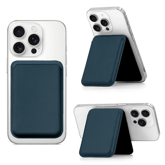 아이폰 맥세이프 카드지갑 3장 수납 가죽 거치대