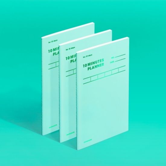 텐미닛 플래너 31DAYS - 그리너리 3EA