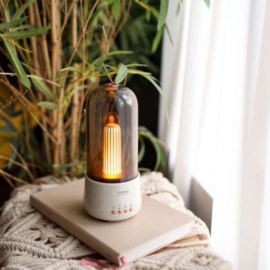 [무아스] 레트로 무선 스피커 무드등 캠핑 조명