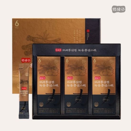 한삼근 고려홍삼정 녹용홍삼스틱 30포 (+쇼핑백)