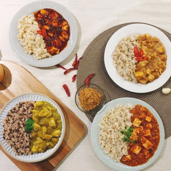 특제 덮밥소스 (그린커리/강된장/마파두부/불닭) 택1