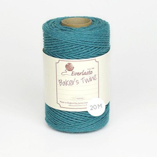 트와인 Baker`s Twine 20m Solid Eton Blue