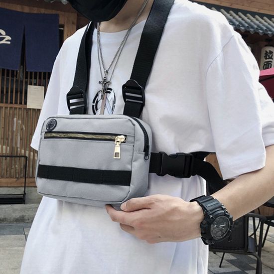 아웃도어 스포츠 체스트백 라이더 조끼 가방