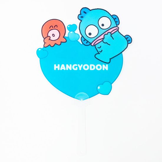 산리오 캐릭터즈 한교동 하트부채