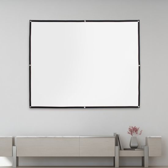 이동형 빔프로젝터 스크린(186x139cm) 회의실스크린