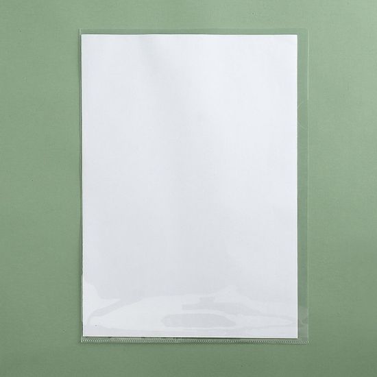 투명 L자 클리어홀더 10p세트(A4) 문서정리 화일