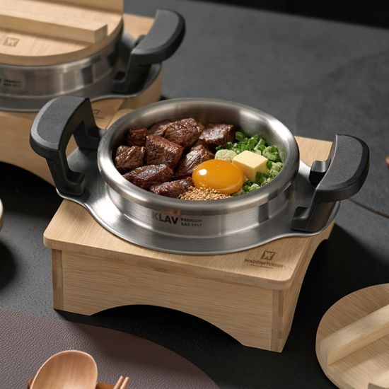 [바겐슈타이거] 클라프 통3중 미니압력솥 1200ml