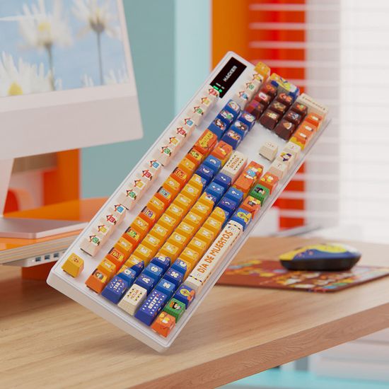 믹뜰란 유선 LED 기계식키보드 시이닷 X 아바로떼스베