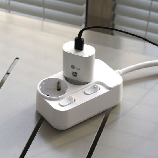 에스탭 국산 개별 스위치 멀티탭 2구