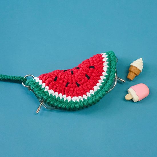 안경 홀더 목걸이 과일 - Knitting kit