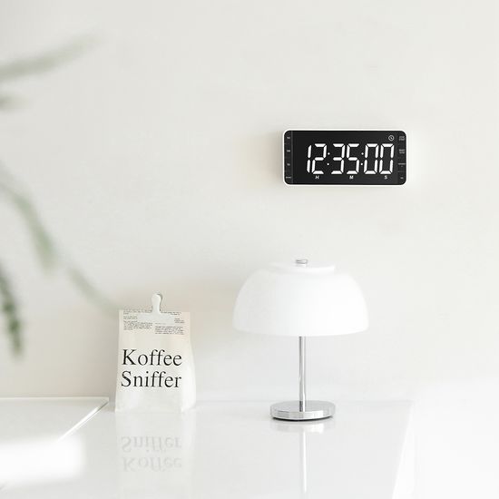 무아스 빅스퀘어 LED 타이머 시계 뽀모도로 디지털 