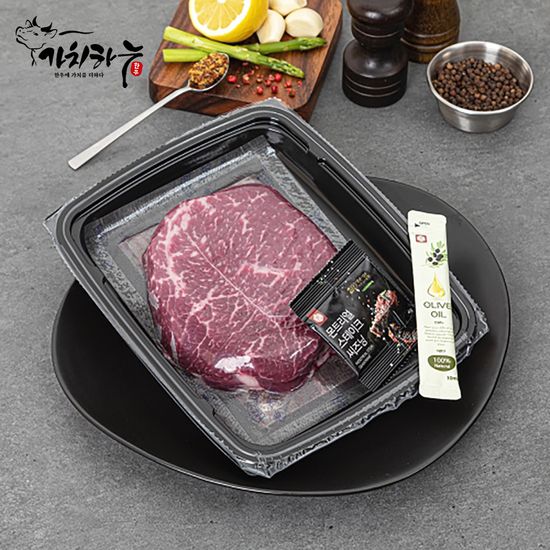 [가치하누] 한우암소 1++ 스테이크 400g/800g/1.2kg