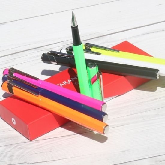 [CARAN DACHE] 까렌다쉬 849 메탈 만년필 Cd842-EF촉