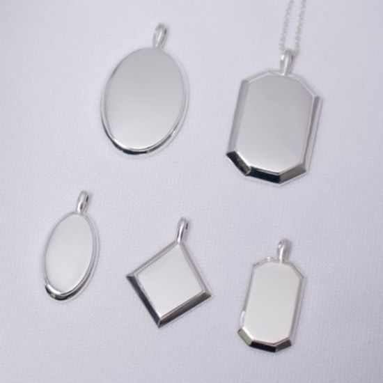 나만보는 리플렉션 각인목걸이 팔각경 大