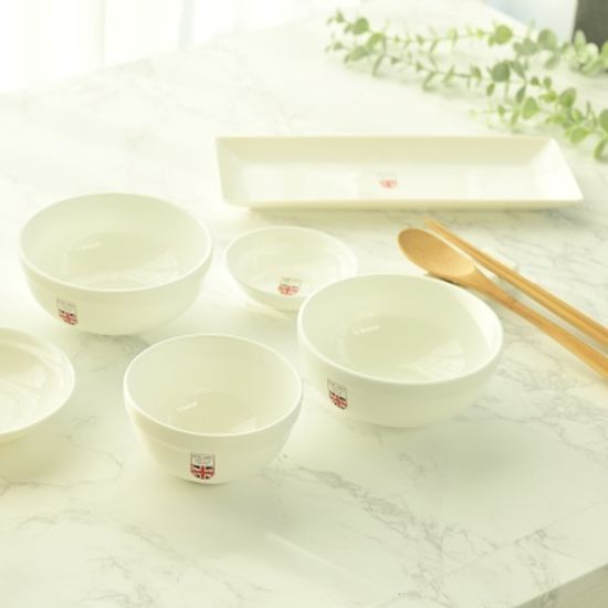 본차이나 도자기 그릇 식기 8p 세트 접시 앞접시