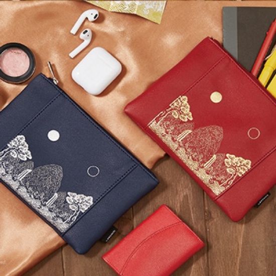 [미미달]일월오봉도 파우치