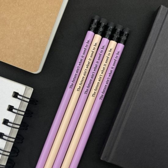 나미브 원목연필 5본입 세트(Baby Purple+Beige)