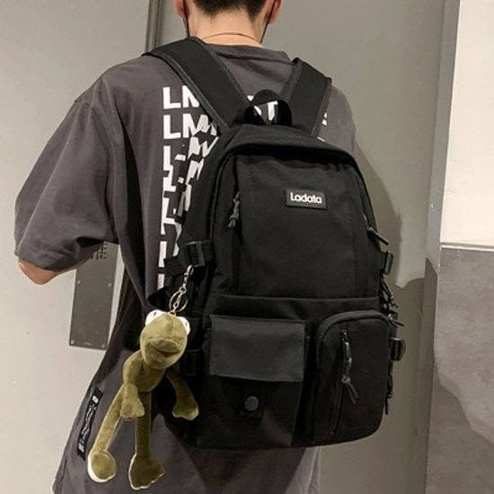 캐쥬얼 앤 데일리 백팩(블랙/아이보리)