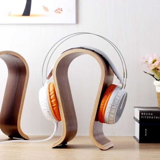 우드 스탠드 헤드폰거치대/헤드폰스탠드 헤드셋거치대