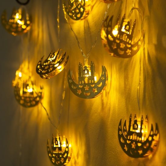 10구 LED 타지마할 가랜드 전구(웜색) (1.5M) 줄조명